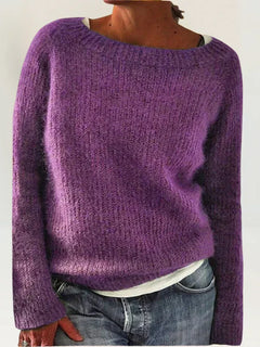Suzy™ Cozy Sweater – Purple