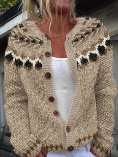 Kaja™ | Folk Knit Cardigan