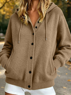 Araminta™ Hooded Button Cardigan