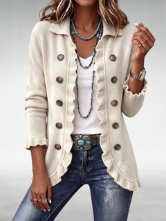 Bernadette™ Ruffle Cardigan