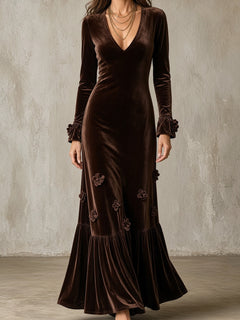 Sofia™ Velvet Dress
