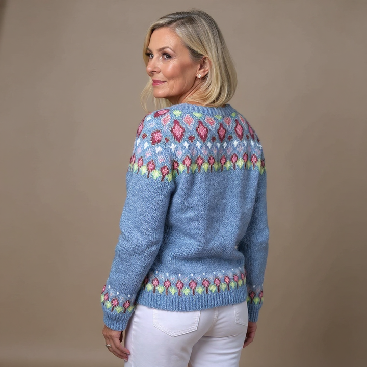 Siri™ | Folk Knit Cardigan