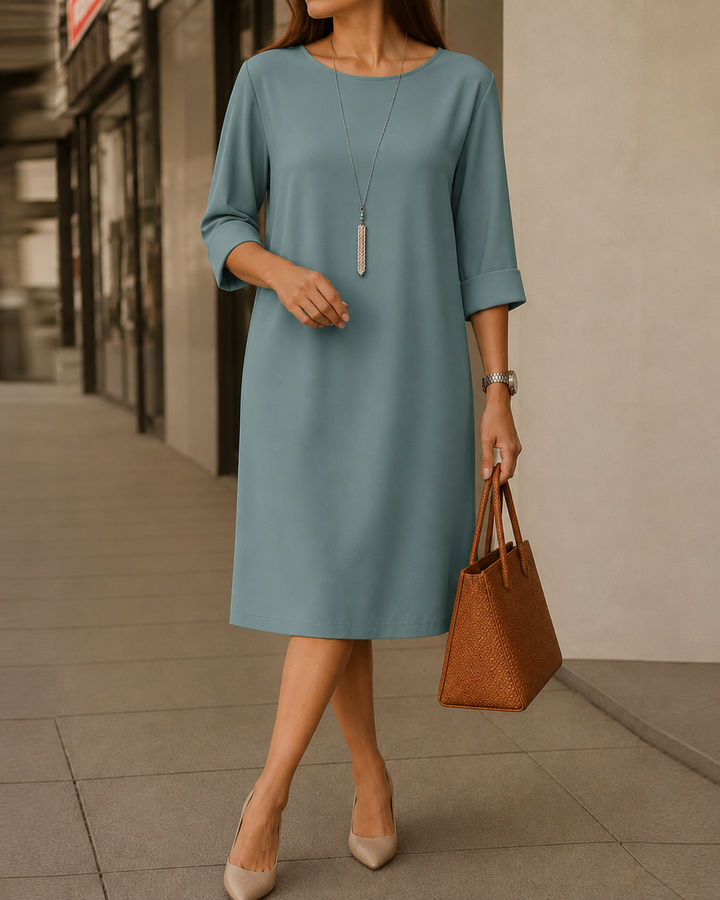 Odalie™ Tummy-Concealing Midi Dress