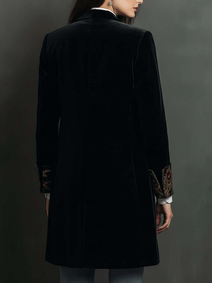 Camille™ Elegant Fitted Long Blazer