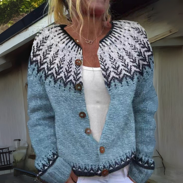 Reva™ | Fair Isle Cardigan