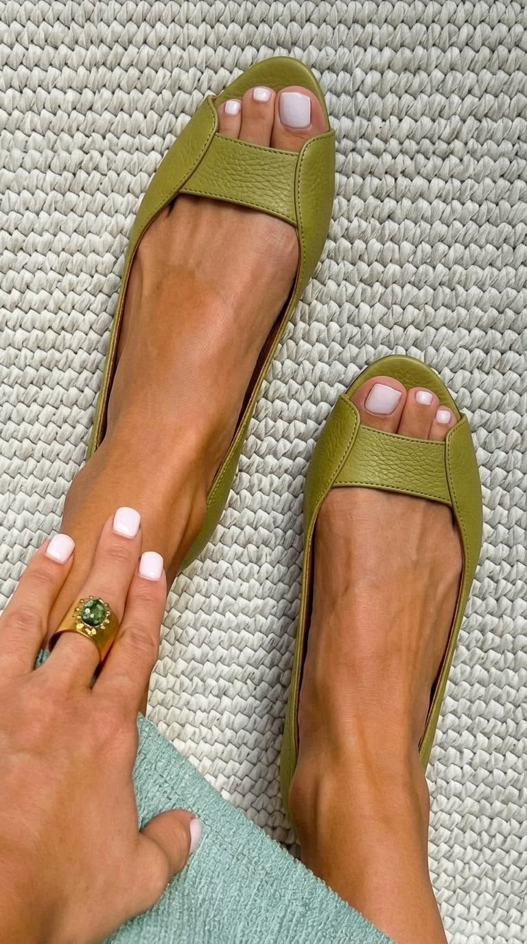 Adelina™ | Chic Comfort Golden Sandals