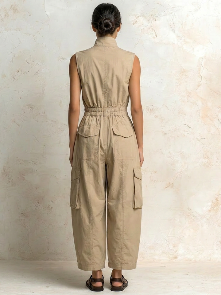 Ursula Utility Cargo Jumpsuit