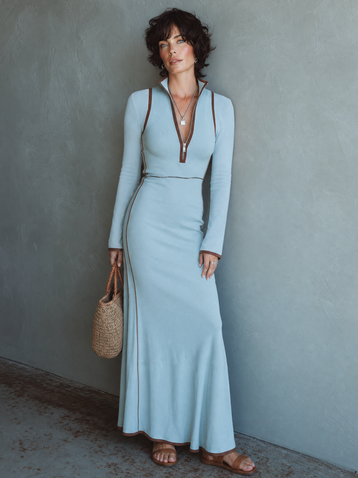 Farrah™ Color-Block Knit Maxi