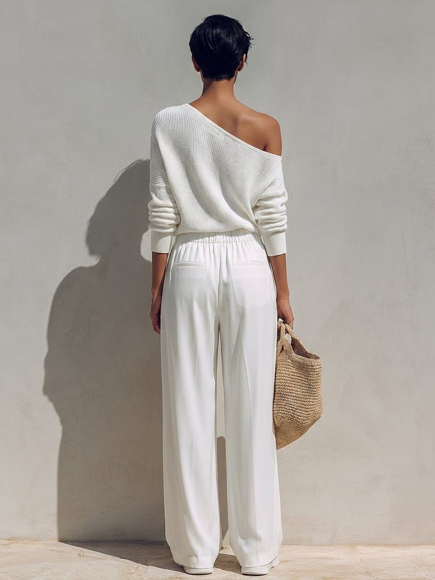 Sienna™ One-Shoulder Knit Set