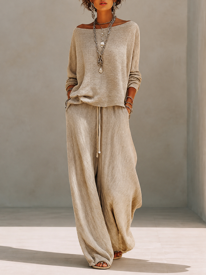 Elowen™ Knit Wide-Leg Set