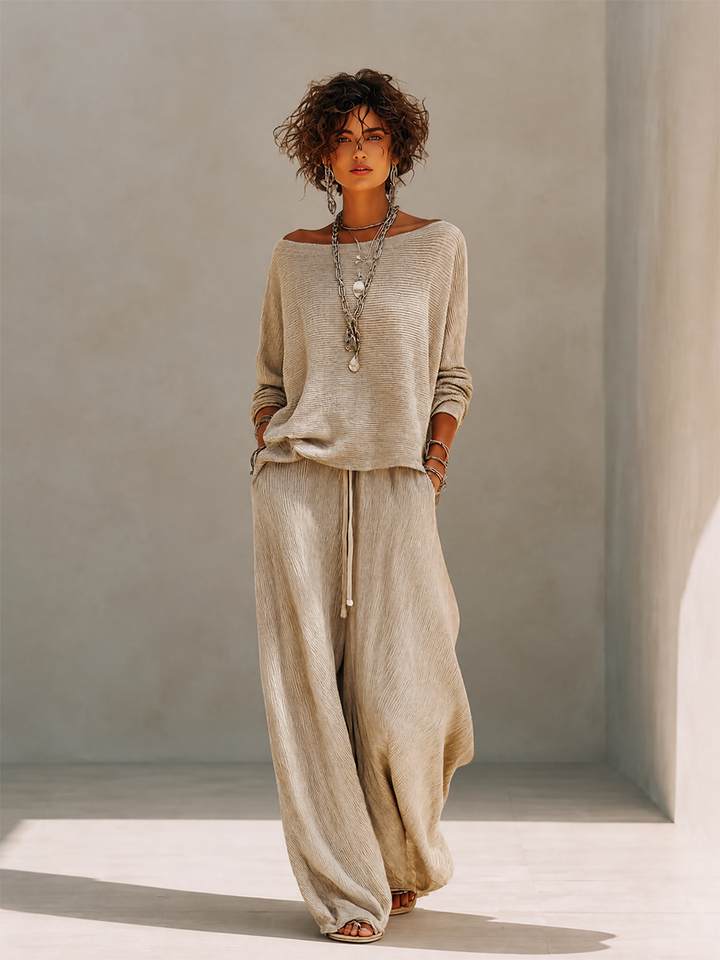 Elowen™ Knit Wide-Leg Set