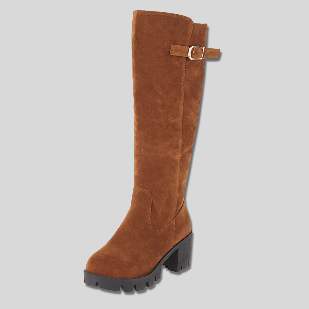 Eunice™ | Suede Knee High Boots