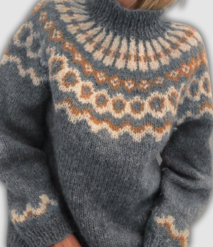 Seraphine™ Retro Turtleneck Sweater