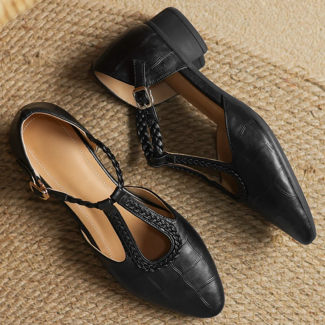 Rufina™ | Leather Mary Janes