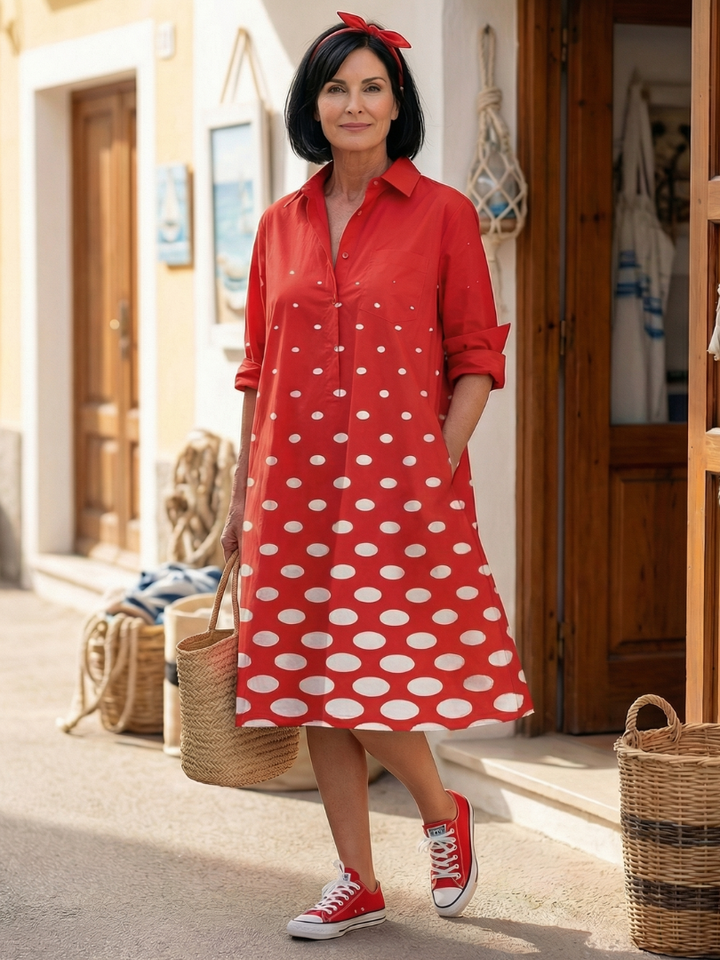Wrenley™ | Bright Day Dot Dress