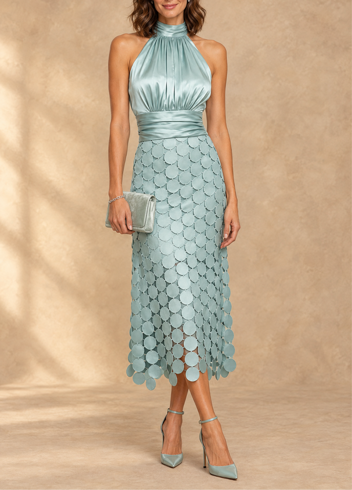 Celine™ | Elegant Midi Dress For Ceremonies