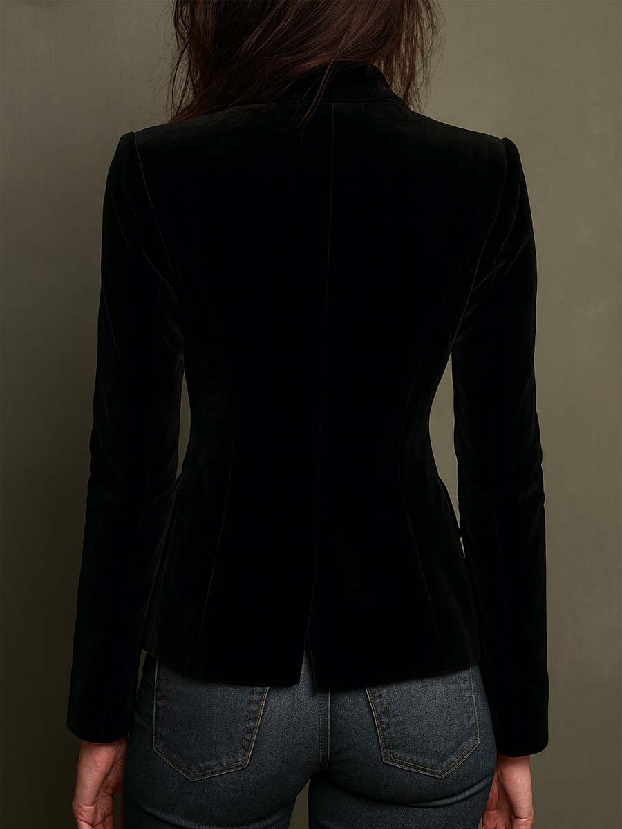 Julia™ Elegant Floral Embroidered Blazer