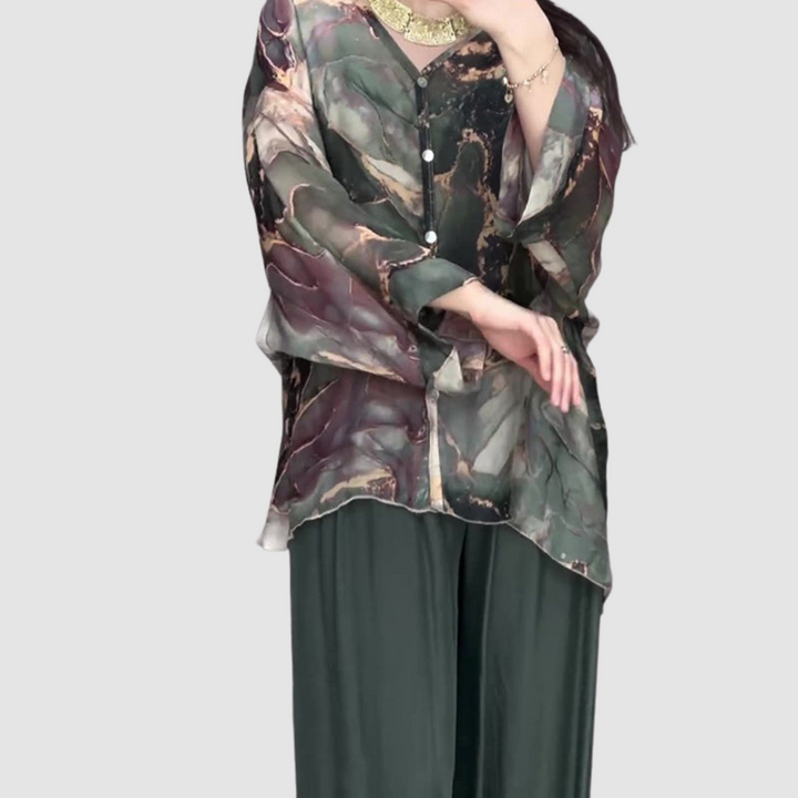 Orla™ | Elegant Printed Two-Piece Set