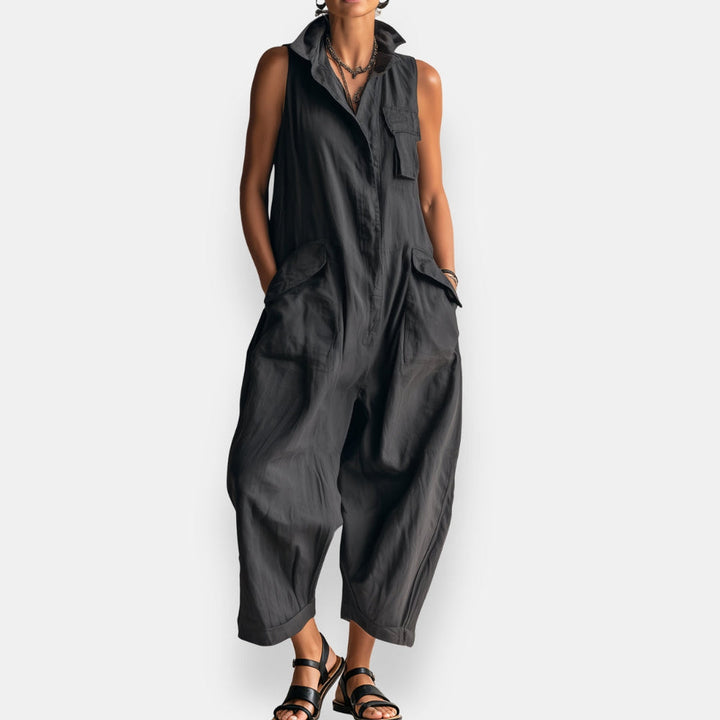 Ryker Sleeveless Cargo Jumpsuit