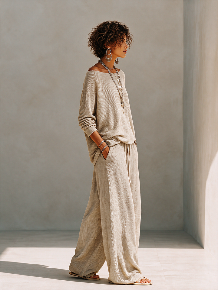 Elowen™ Knit Wide-Leg Set