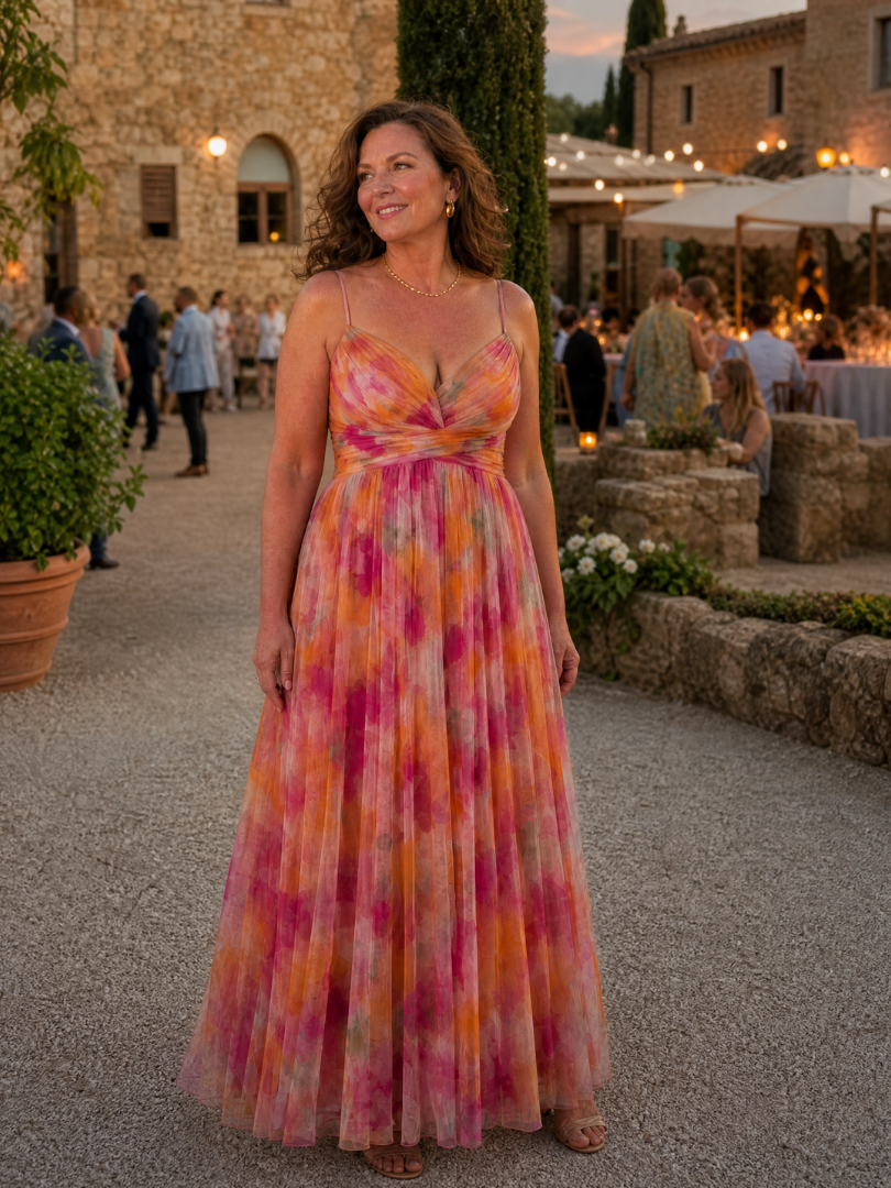 Isel™ | Soft Wrap Maxi Dress