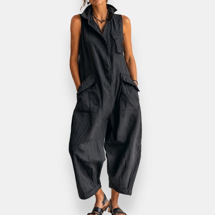 Ryker Sleeveless Cargo Jumpsuit