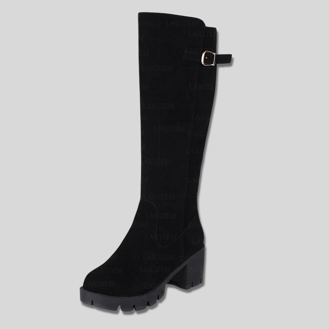 Eunice™ | Suede Knee High Boots