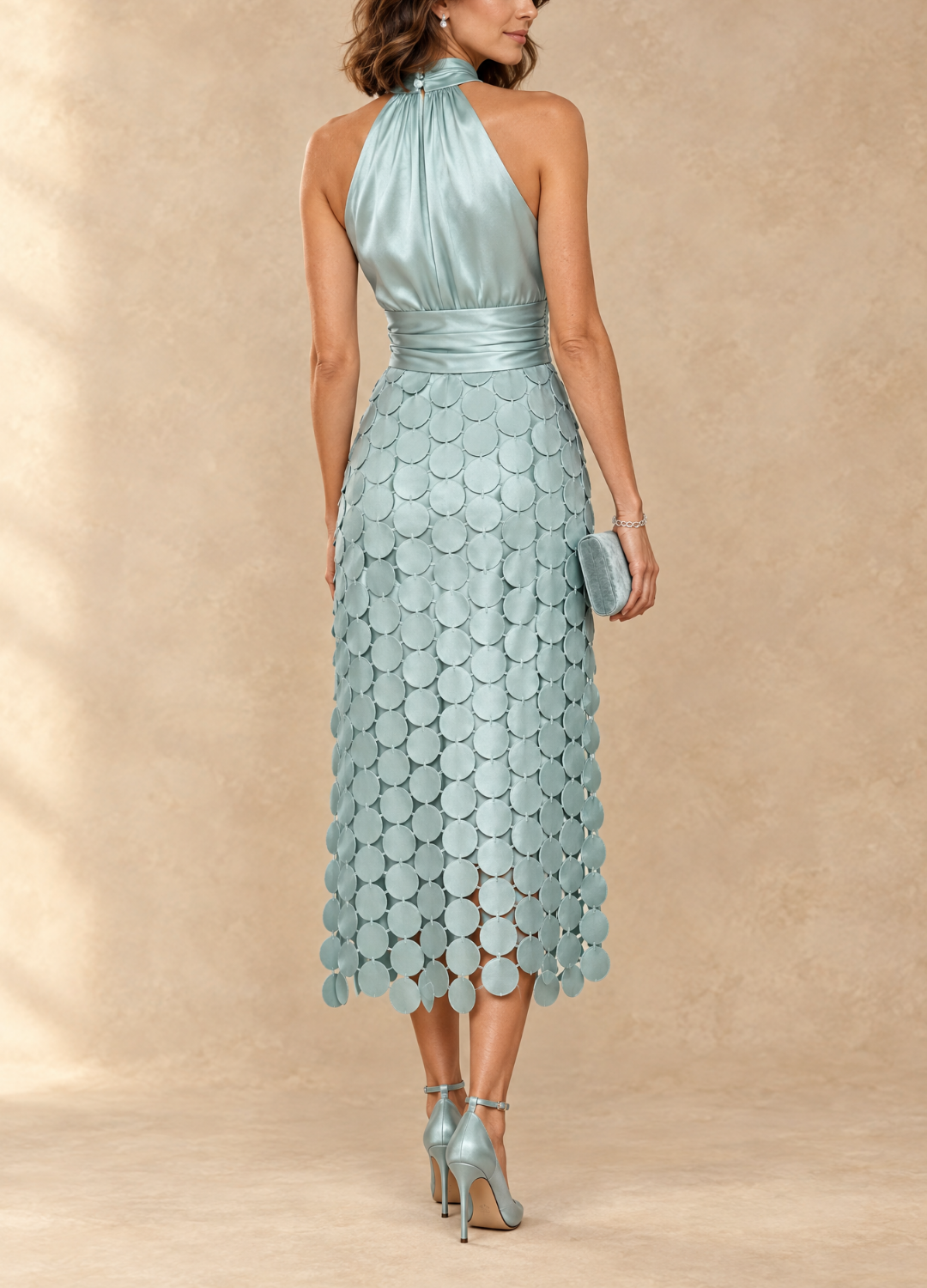 Celine™ | Elegant Midi Dress For Ceremonies