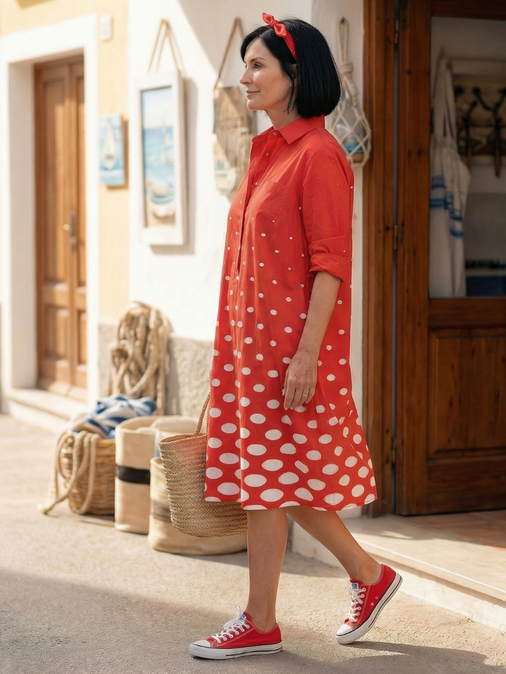 Wrenley™ | Bright Day Dot Dress