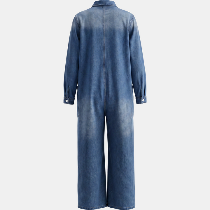 Frankie™ Wide-Leg Denim Jumpsuit