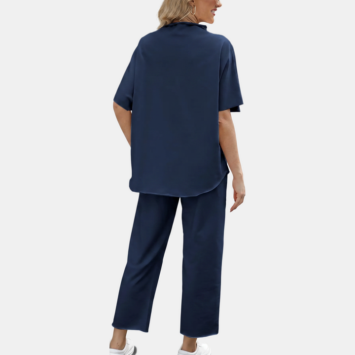 Camille™ Mock-Neck Lounge Set