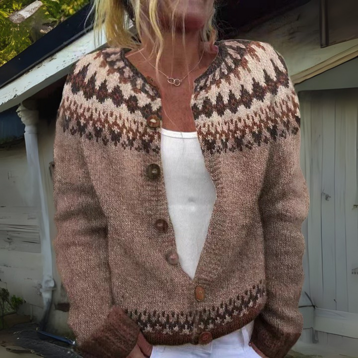 Oona™ | Folk Knit Cardigan