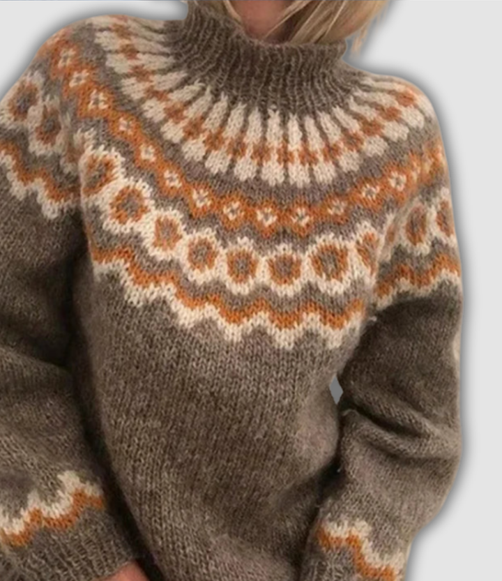 Seraphine™ Retro Turtleneck Sweater