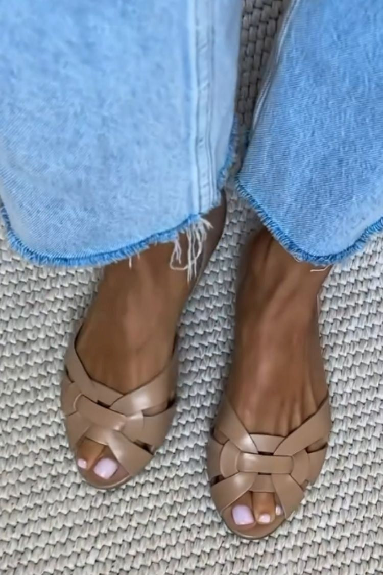 Serafina™ | Woven Nature Sandals