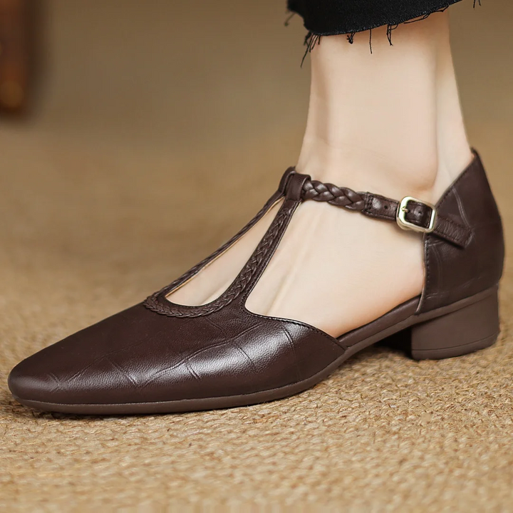 Rufina™ | Leather Mary Janes
