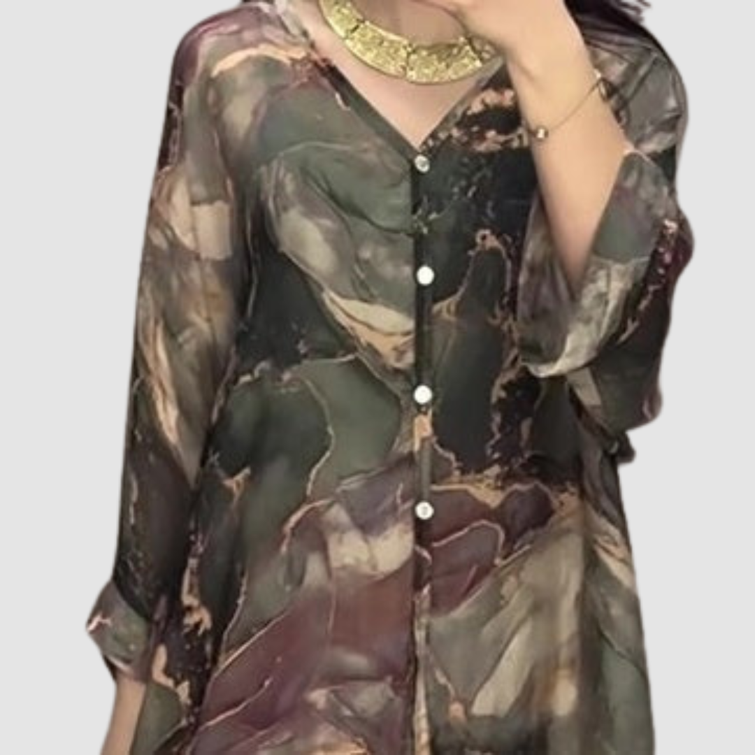 Orla™ | Elegant Printed Two-Piece Set