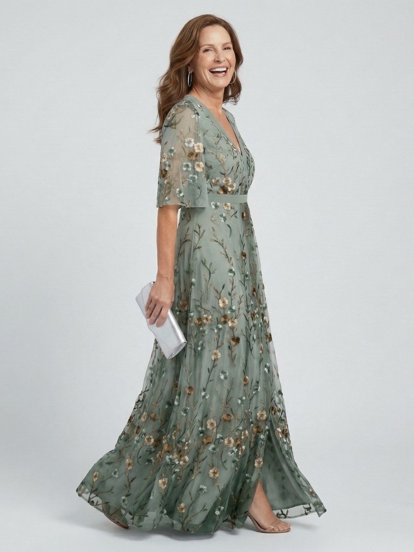 Selora™ | Halter Bloom Flow Maxi Dress