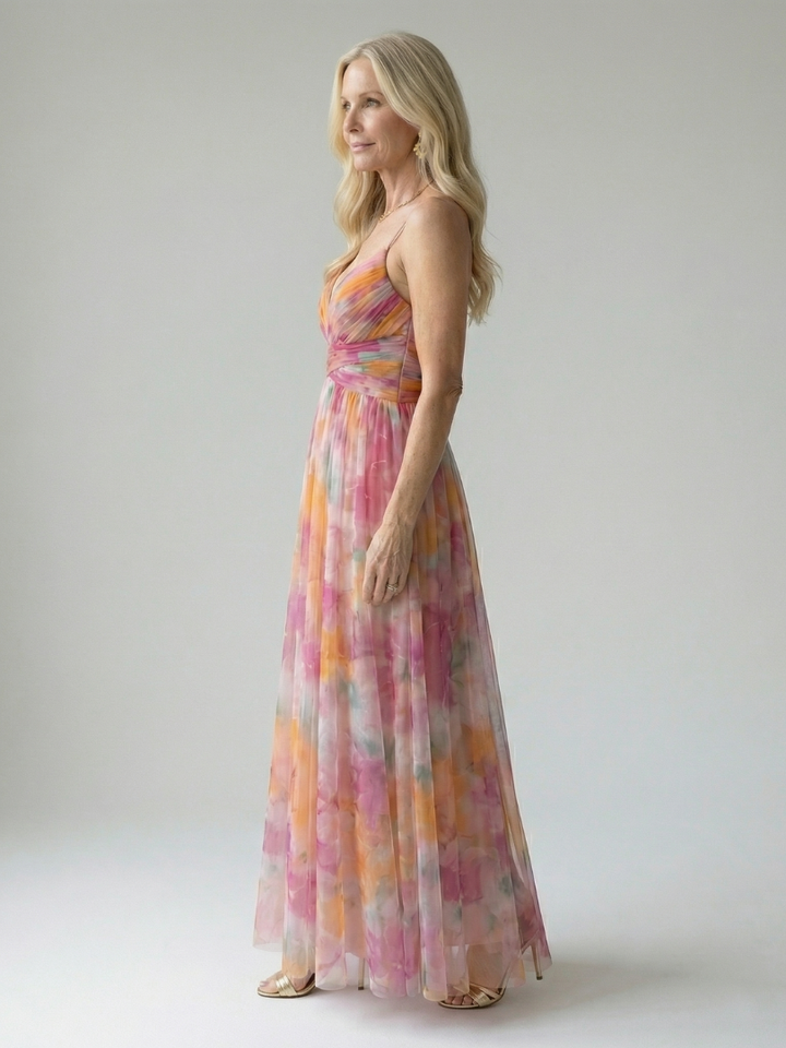 Isel™ | Soft Wrap Maxi Dress