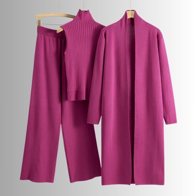 Aubrey™ | 3-Piece Elegant Knit Lounge Set