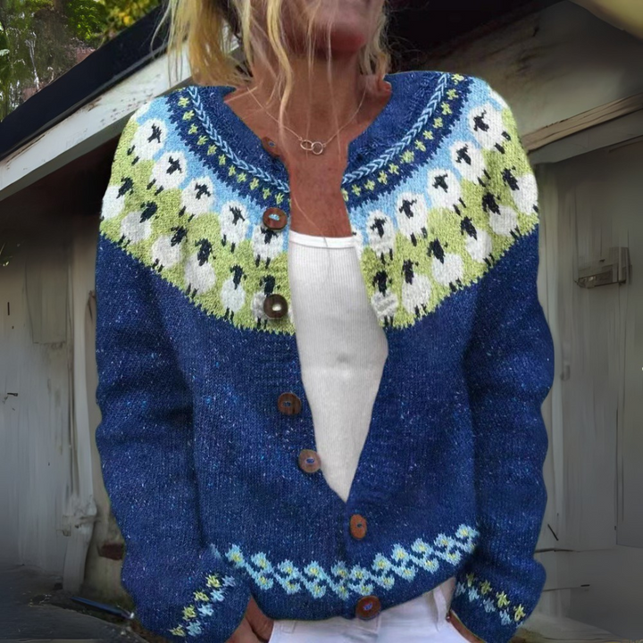 Petra™ | Vintage Knit Cardigan