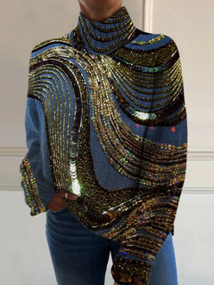Charlotte™ Christmas Turtleneck Sweater