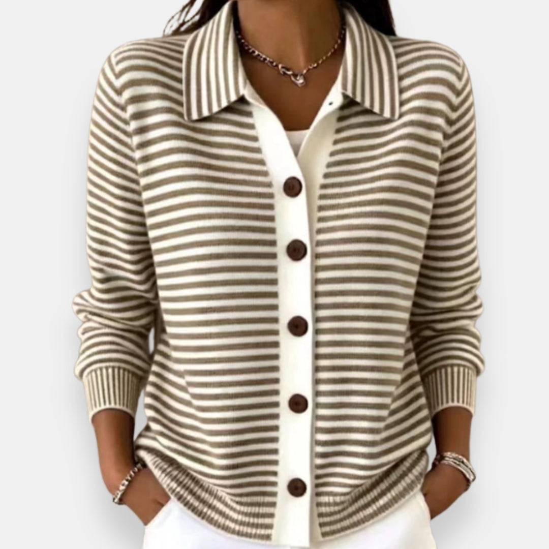 Blythe™ Striped Button Cardigan