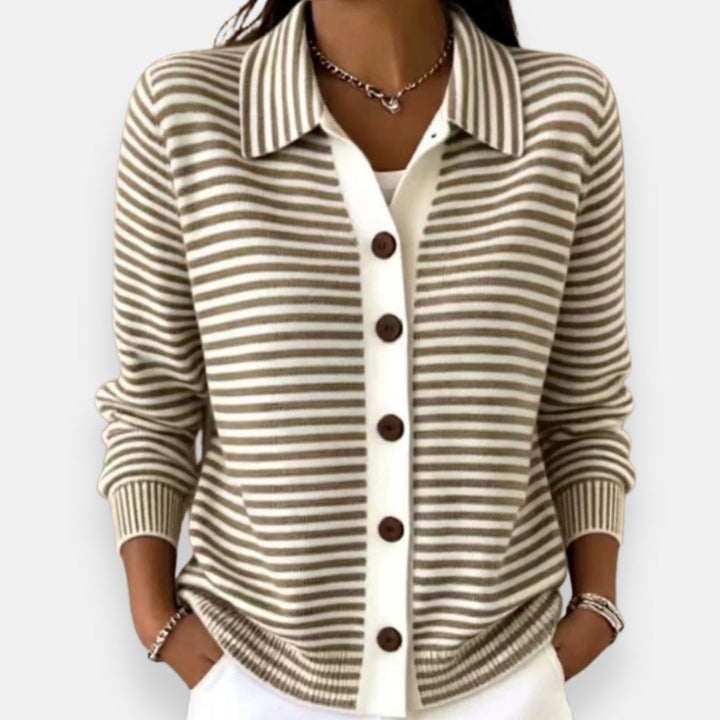 Blythe™ Striped Button Cardigan