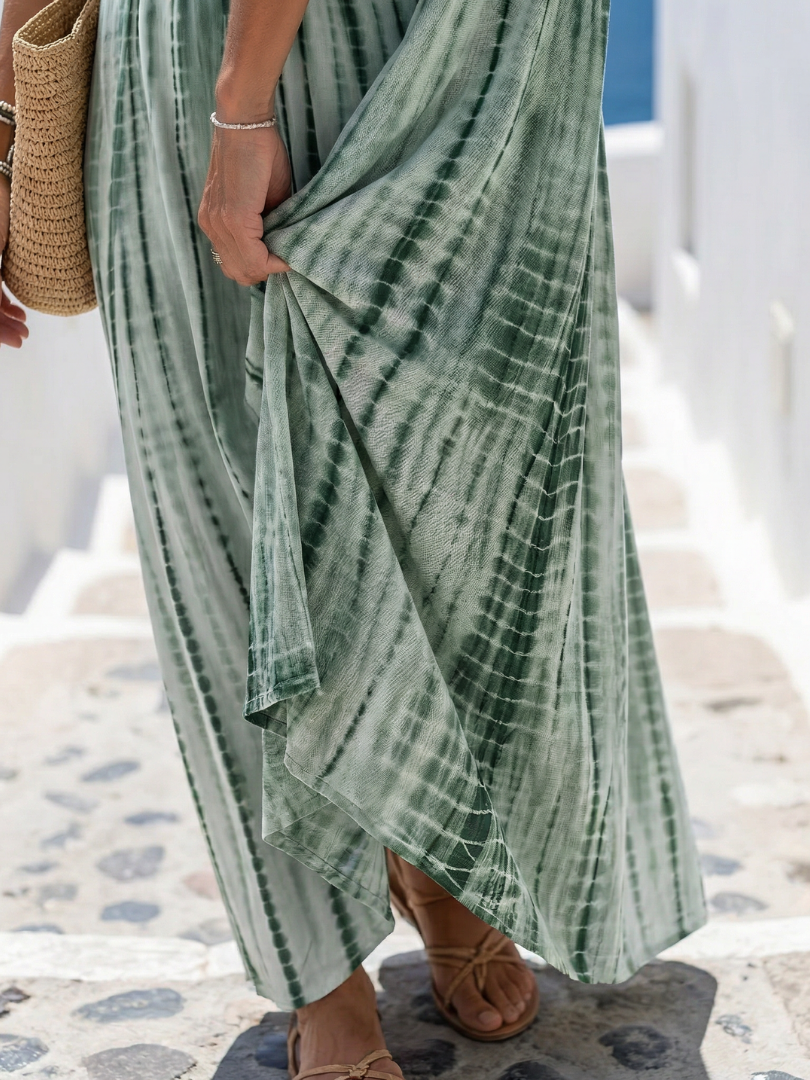 Karys™ | Casual Fit Soft Dye Midi Dress