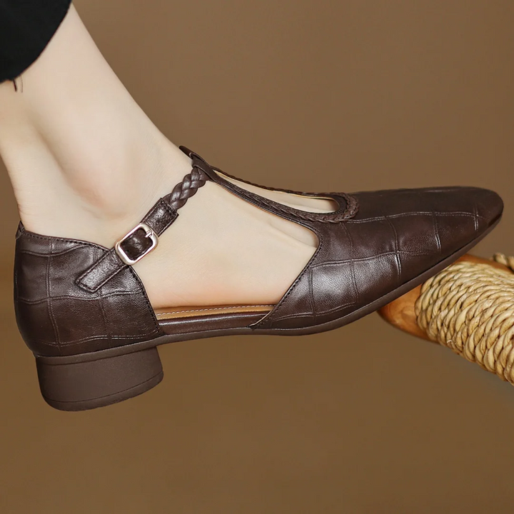 Rufina™ | Leather Mary Janes