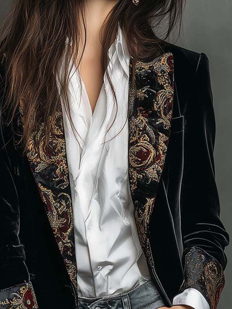 Camille™ Elegant Fitted Long Blazer