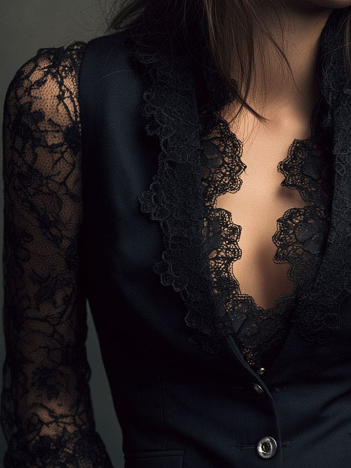 Victoria™ Elegant Lace Blouse