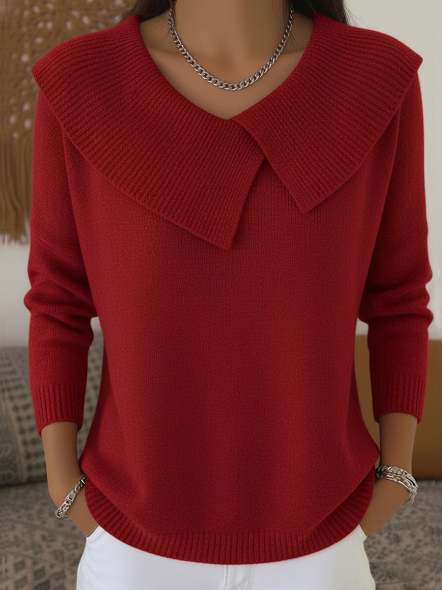 Cordelia™ Warm Sweater with Soft Collar