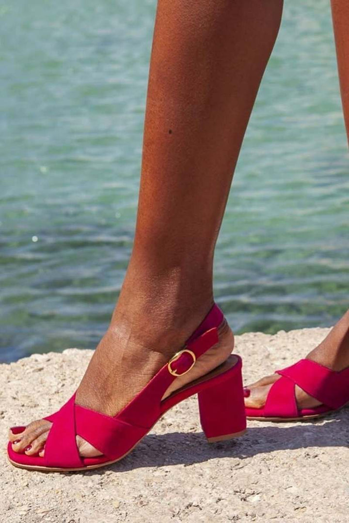 Georgina™ | Summer Blue Sandals