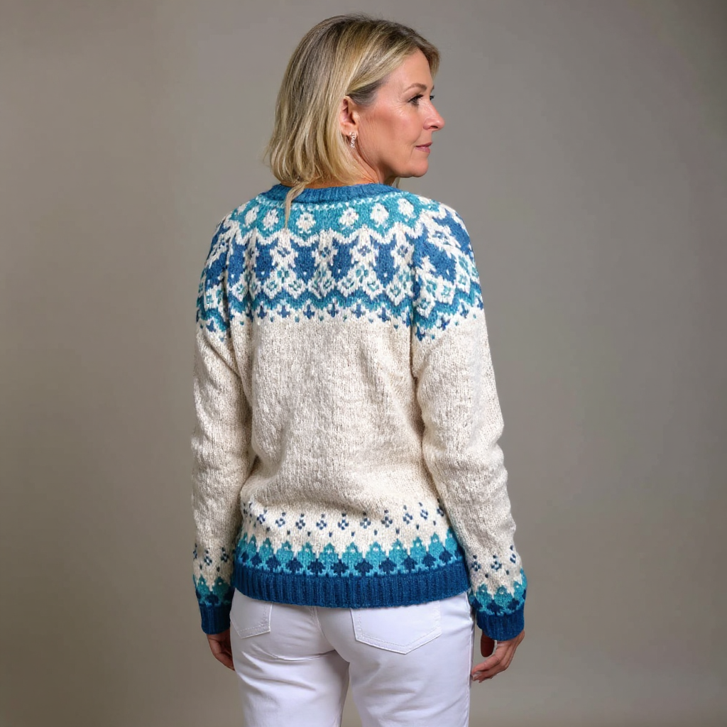 Rica™ | Nordic Knit Cardigan